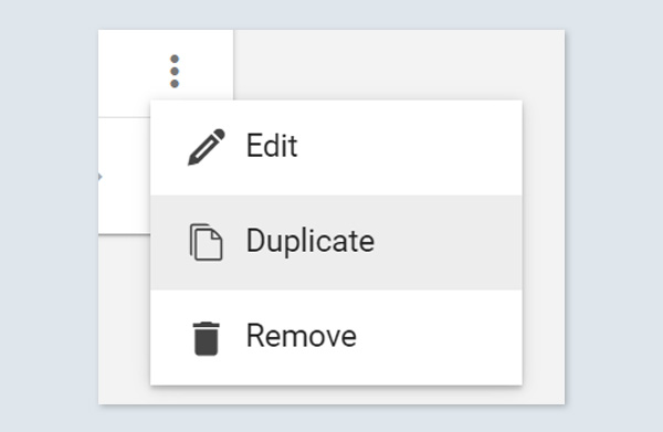 duplicate modal