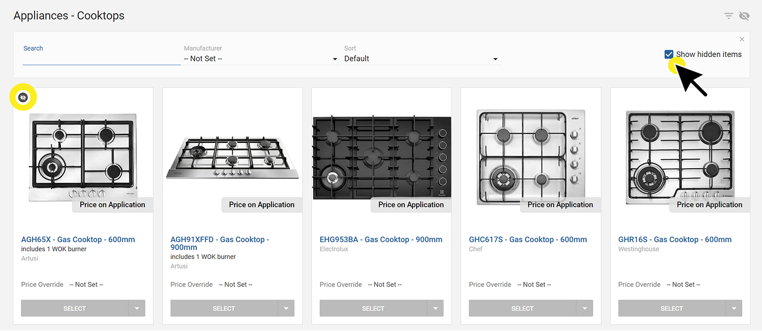 release notes selections search